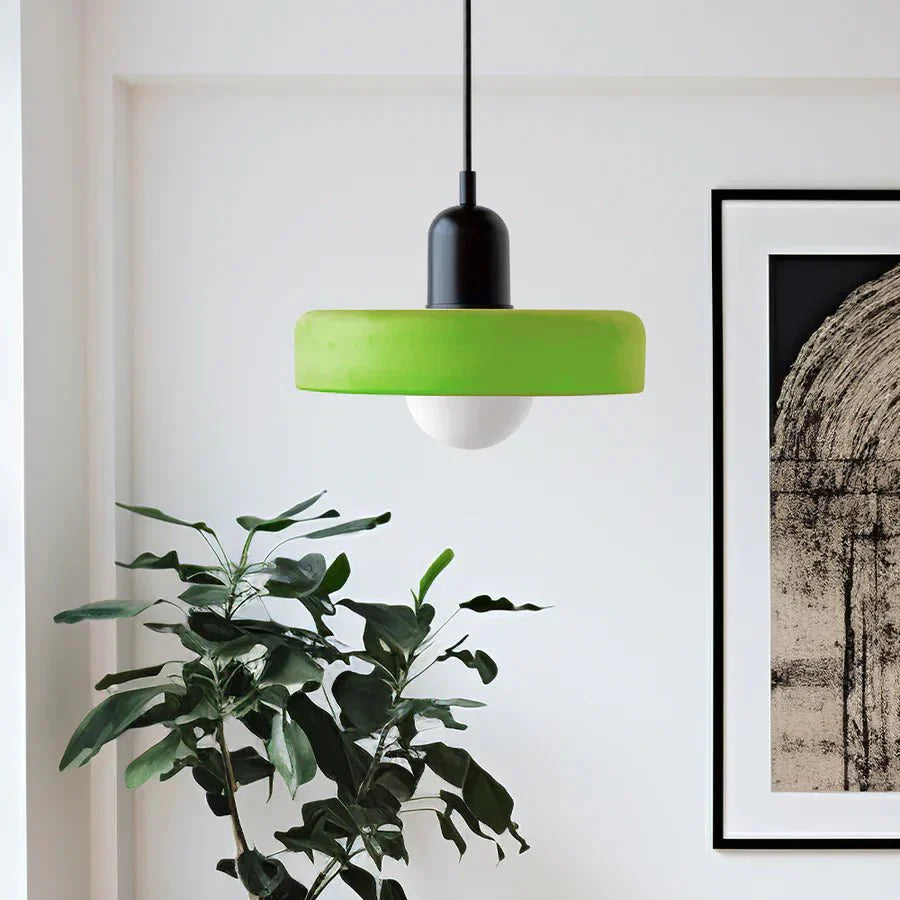 NordicLuxe - Lampadario a sospensione in vetro nordico – lampada design da parete di Luximode
