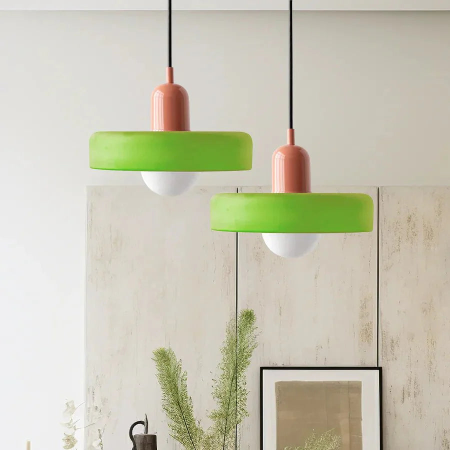 NordicLuxe - Lampadario a sospensione in vetro nordico – lampada design da parete di Luximode