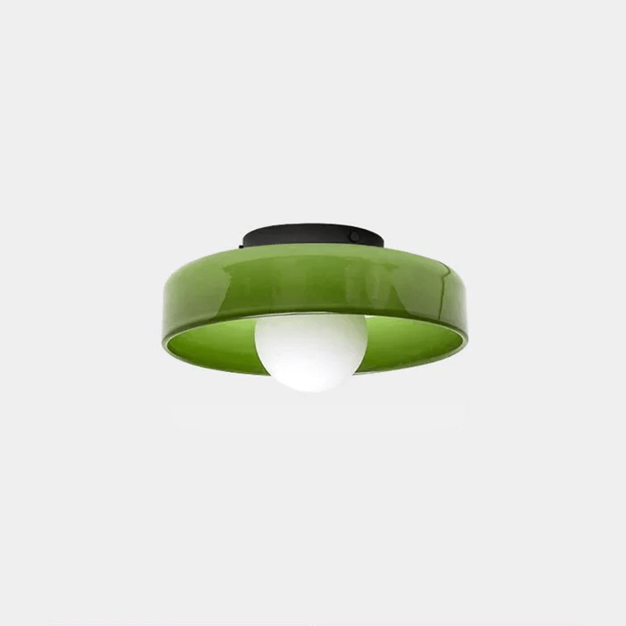 PureLoop - Plafoniera Moderna in Vetro – lampada design da parete di Luximode