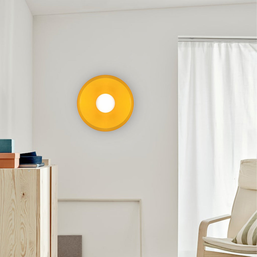 PureLoop - Plafoniera Moderna in Vetro – lampada design da parete di Luximode