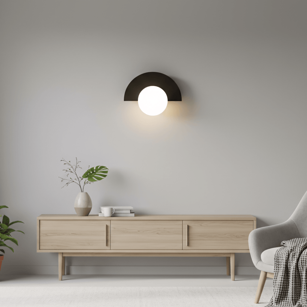 EverestCircle - Lampada da Parete Nordica – lampada design da parete di Luximode