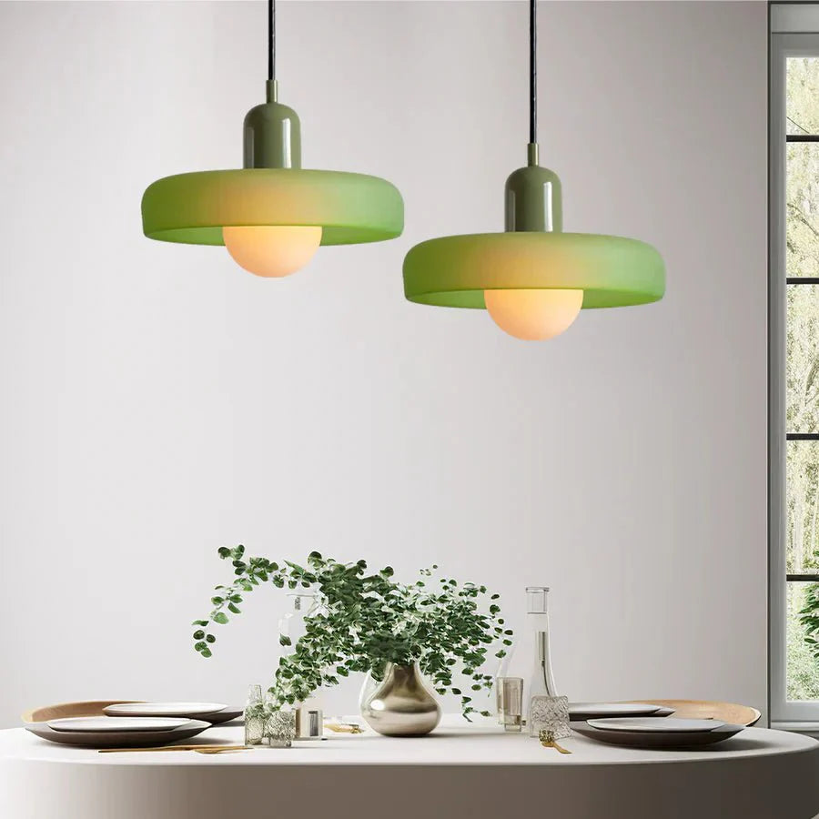 NordicLuxe - Lampadario a sospensione in vetro nordico – lampada design da parete di Luximode