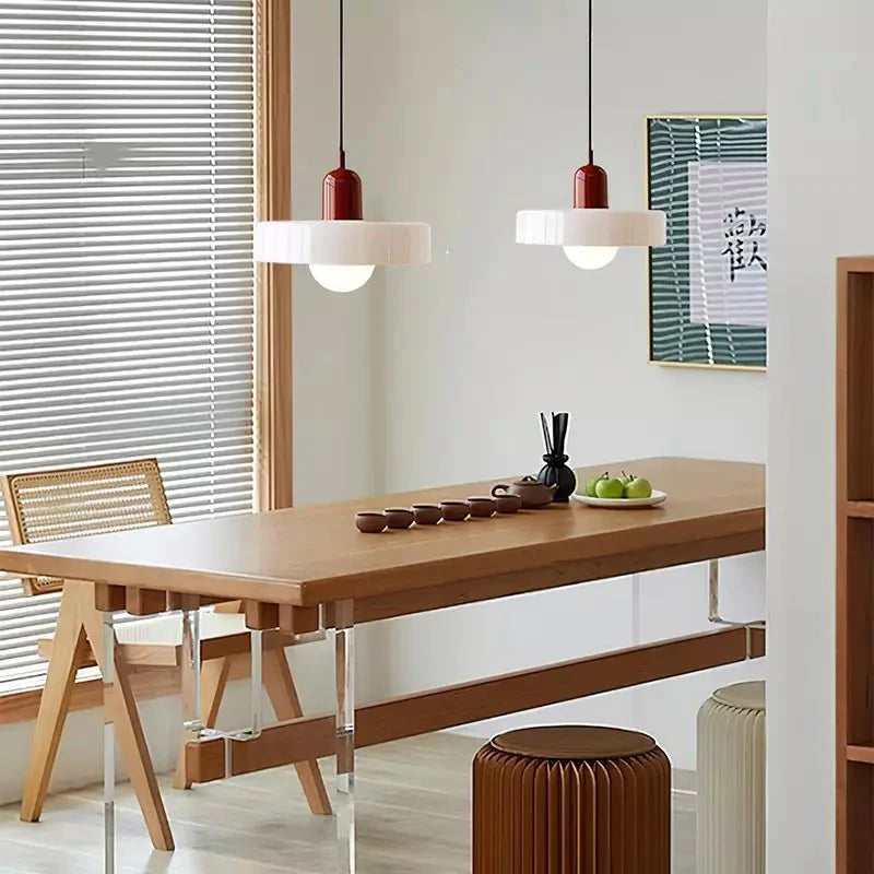 NordicLuxe - Lampadario a sospensione in vetro nordico – lampada design da parete di Luximode