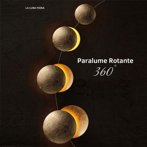 EclipseGlow - Lampada da Parete Eclisse Solare