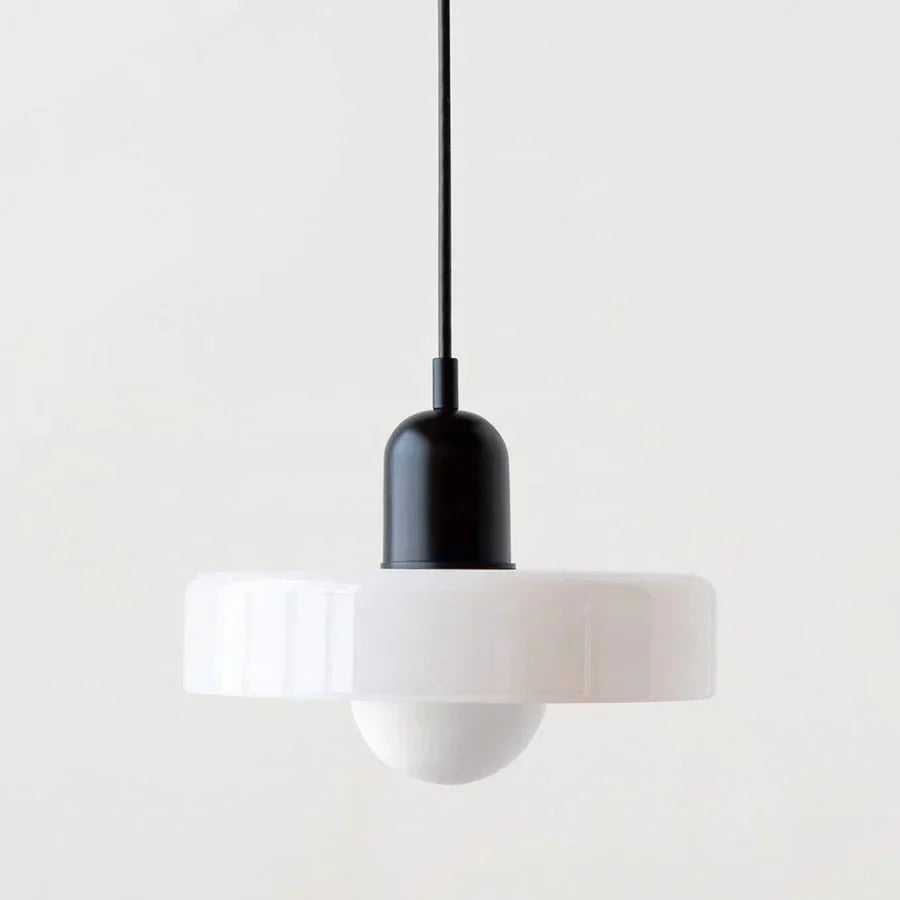 NordicLuxe - Lampadario a sospensione in vetro nordico – lampada design da parete di Luximode