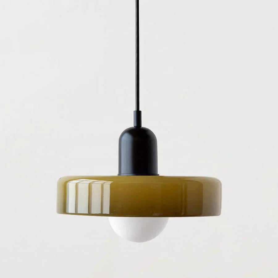 NordicLuxe - Lampadario a sospensione in vetro nordico – lampada design da parete di Luximode