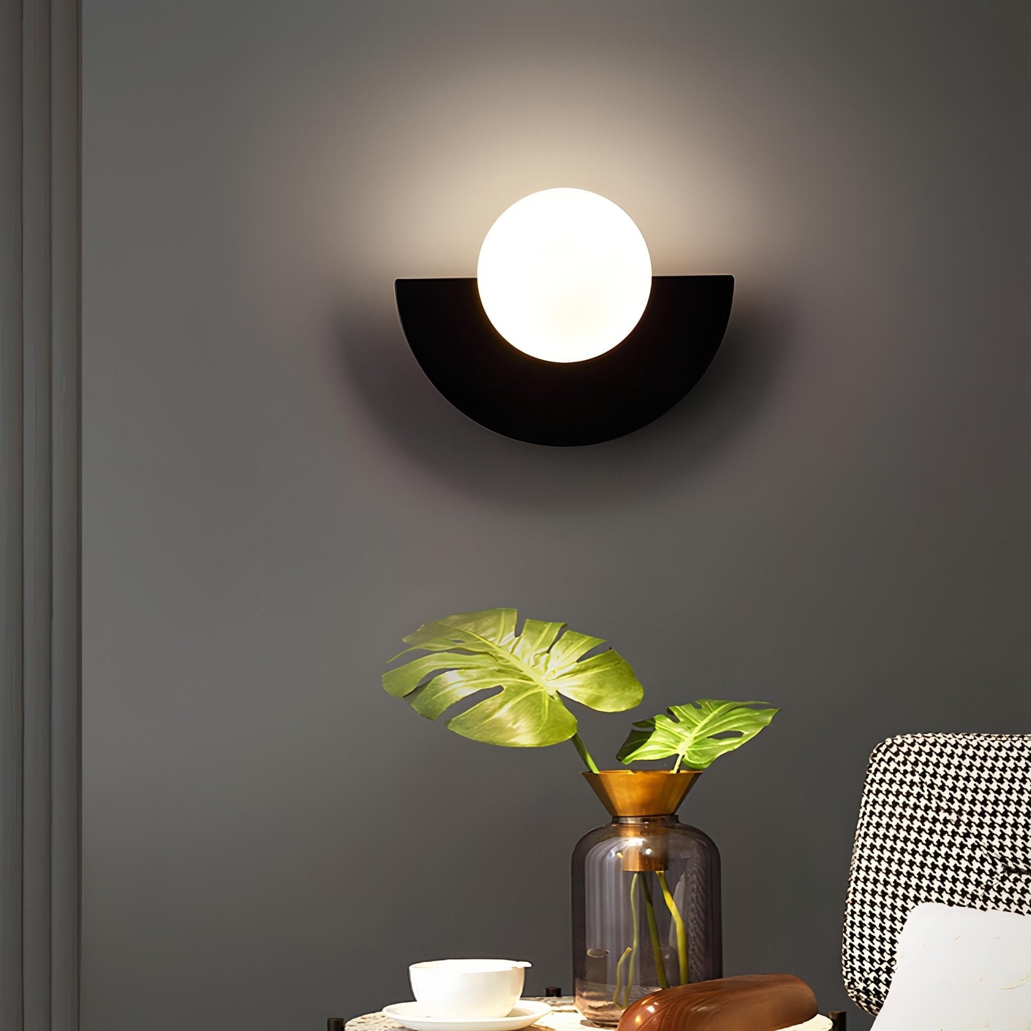 EverestCircle - Lampada da Parete Nordica – lampada design da parete di Luximode