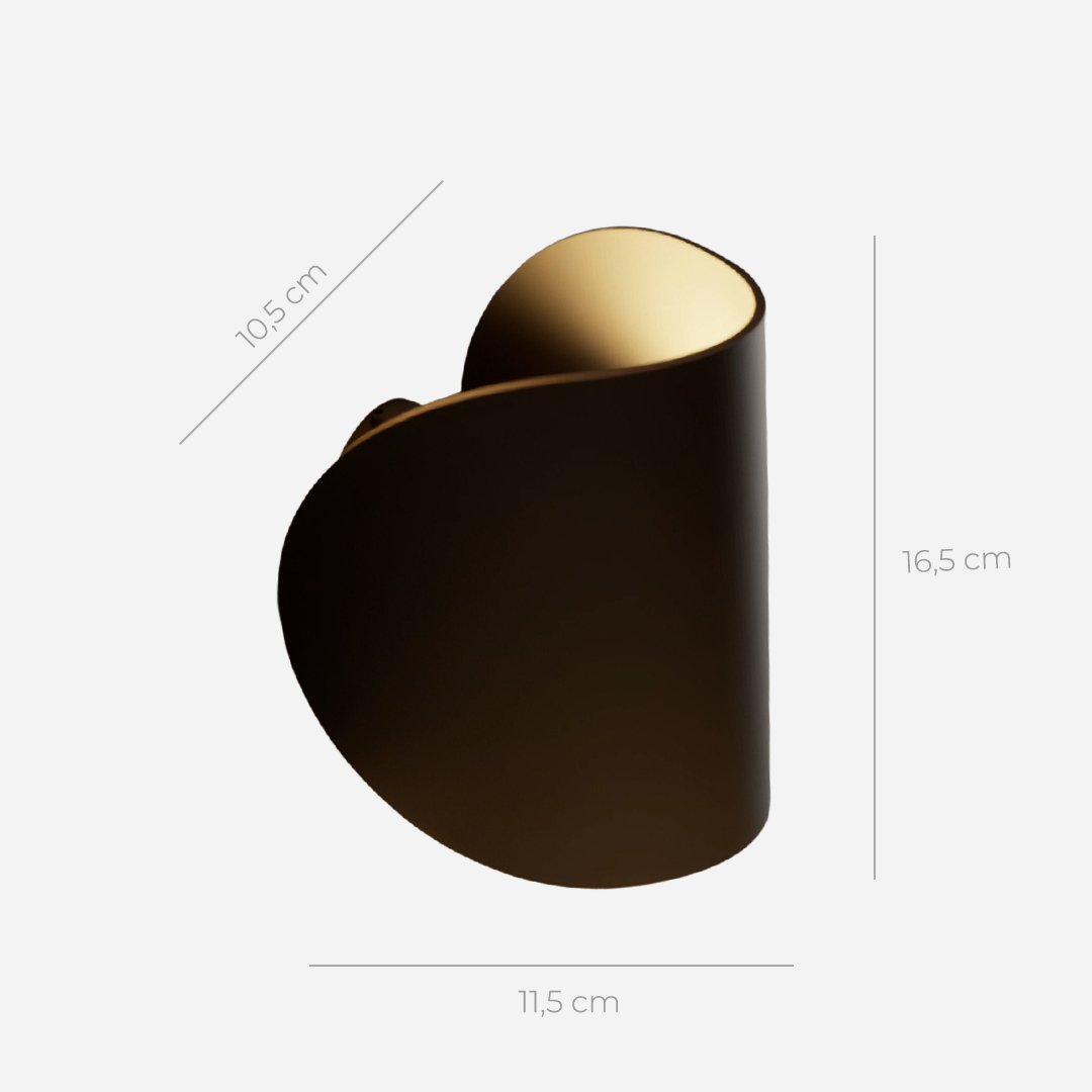 TwistBeam - Lampada da Parete Moderna