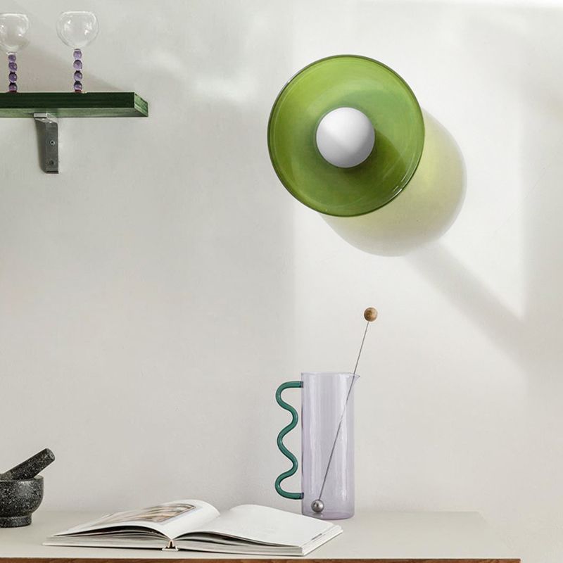 PureLoop - Plafoniera Moderna in Vetro – lampada design da parete di Luximode