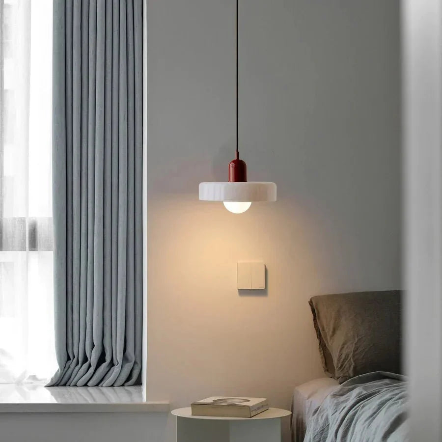 NordicLuxe - Lampadario a sospensione in vetro nordico – lampada design da parete di Luximode