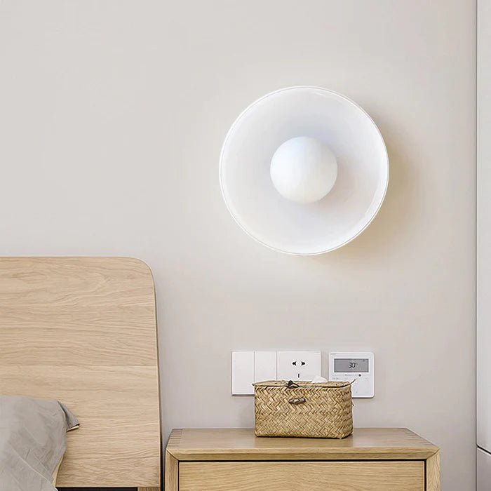 PureLoop - Plafoniera Moderna in Vetro – lampada design da parete di Luximode