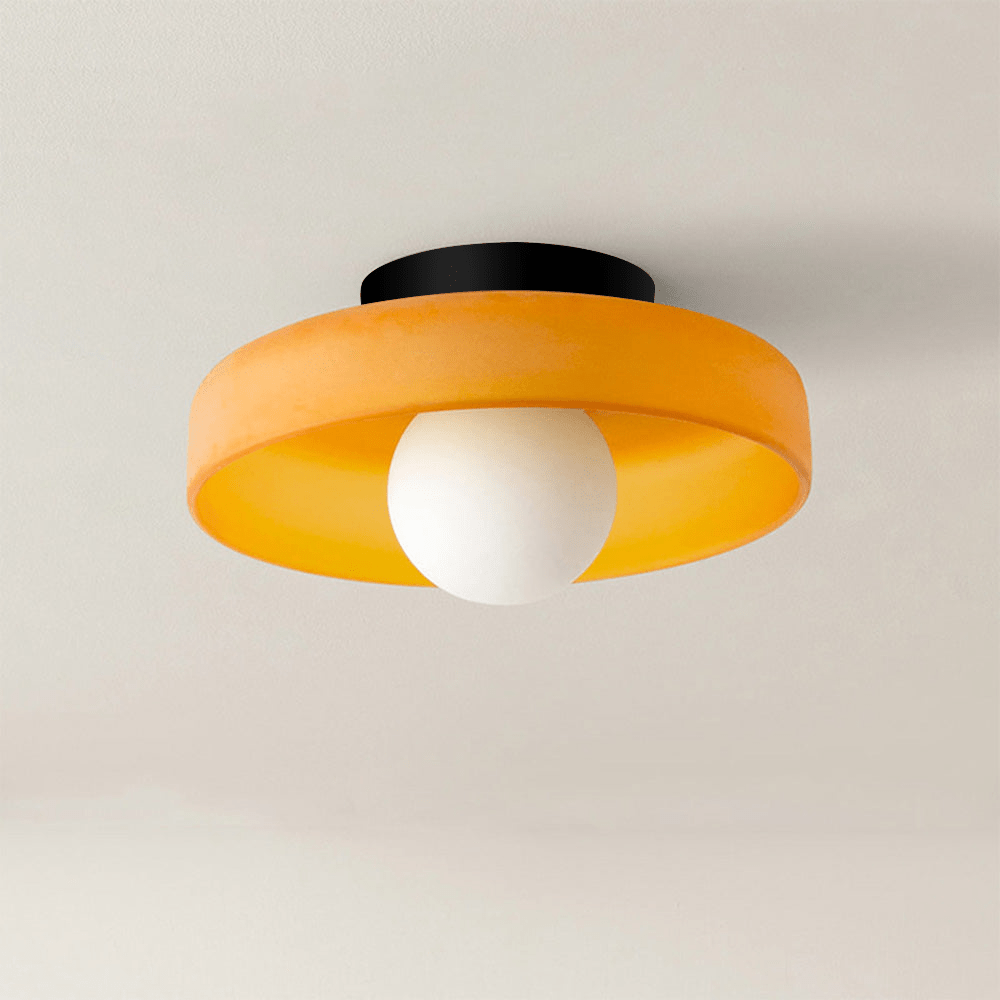PureLoop - Plafoniera Moderna in Vetro – lampada design da parete di Luximode