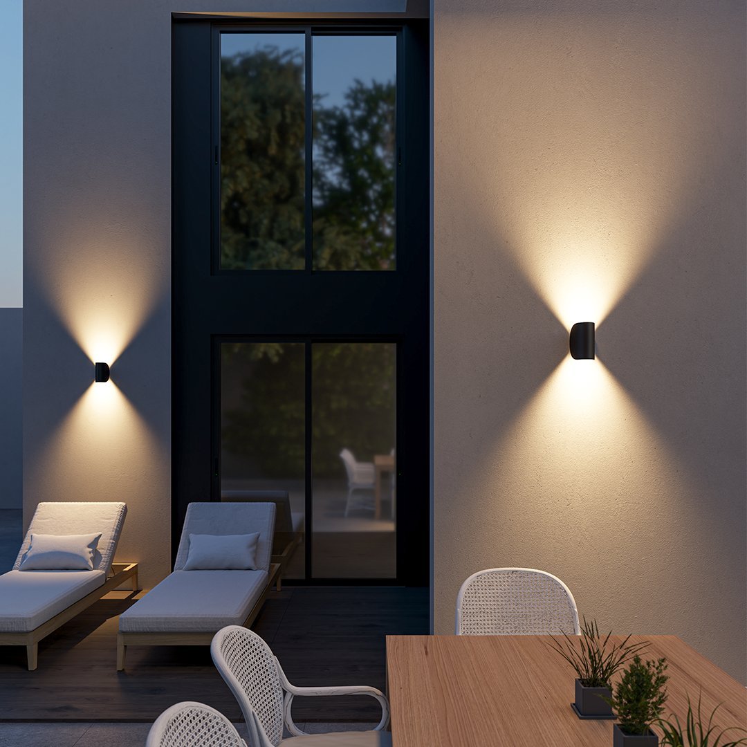 TwistBeam - Nowoczesna lampa ścienna z regulowanym kierunkiem światła